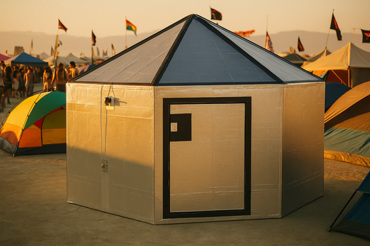 OSS Hybrid Hexayurt (H10 Rental)