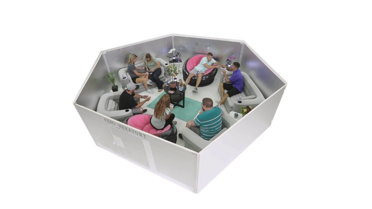 OSS Tall Hexayurt (H15 Rental)