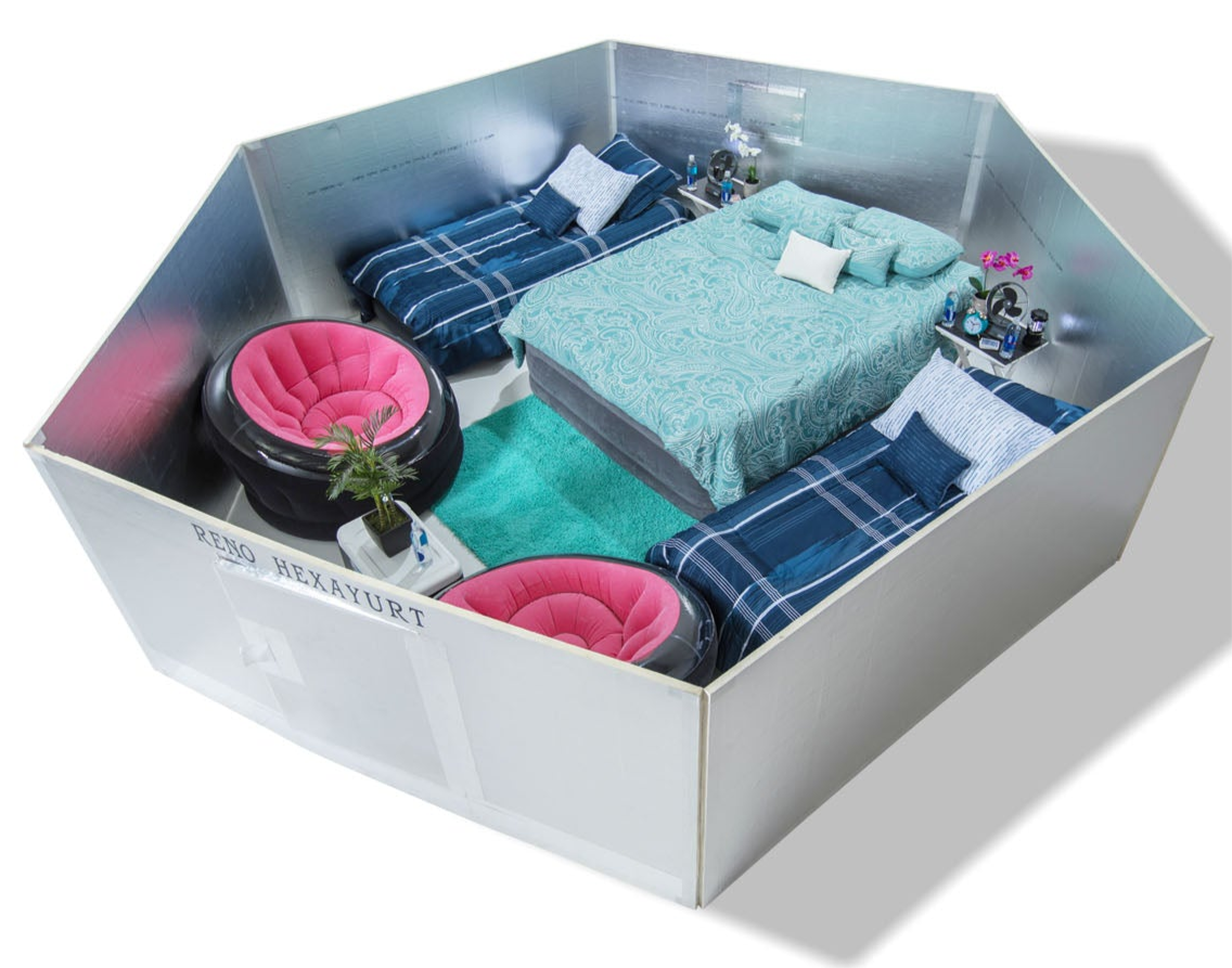 OSS Tall Hexayurt (H15 Rental)