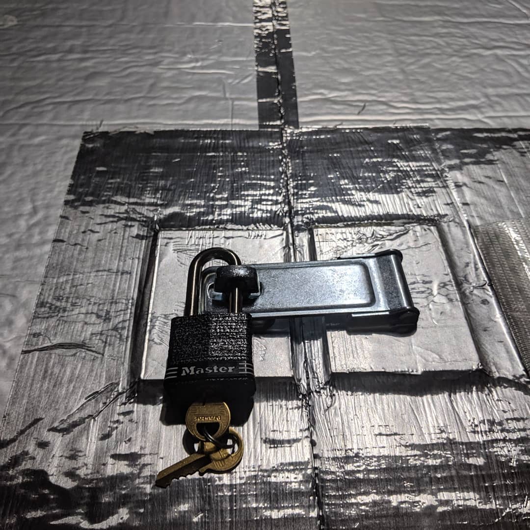 Hexayurt Door Lock System